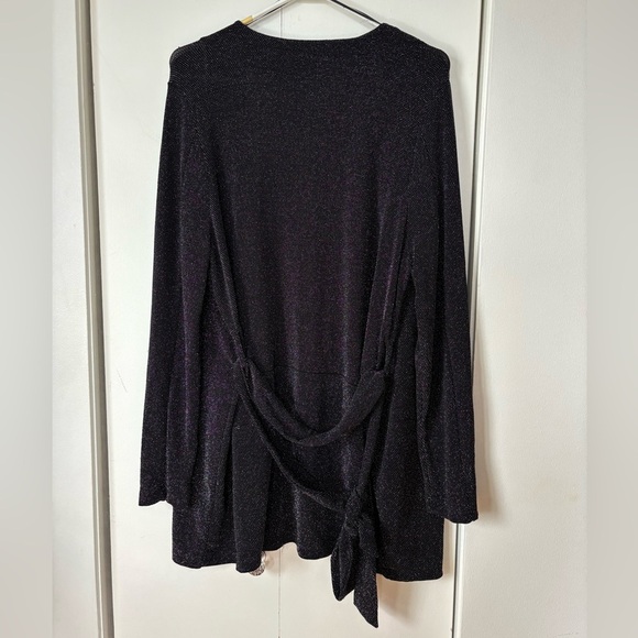 🎉4/30$🎉 Soft Open-Front Black Cardigan – Size Medium - Picture 5 of 5